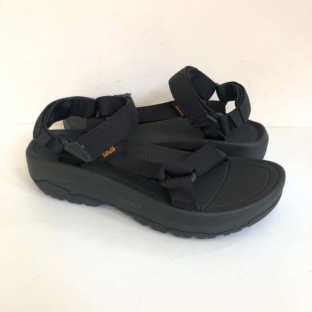 TEVA WOMEN HURRICANE XLT2 AMPSOLE BLACK SPORT SANDALS